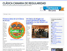 Tablet Screenshot of clasicacanaria.com